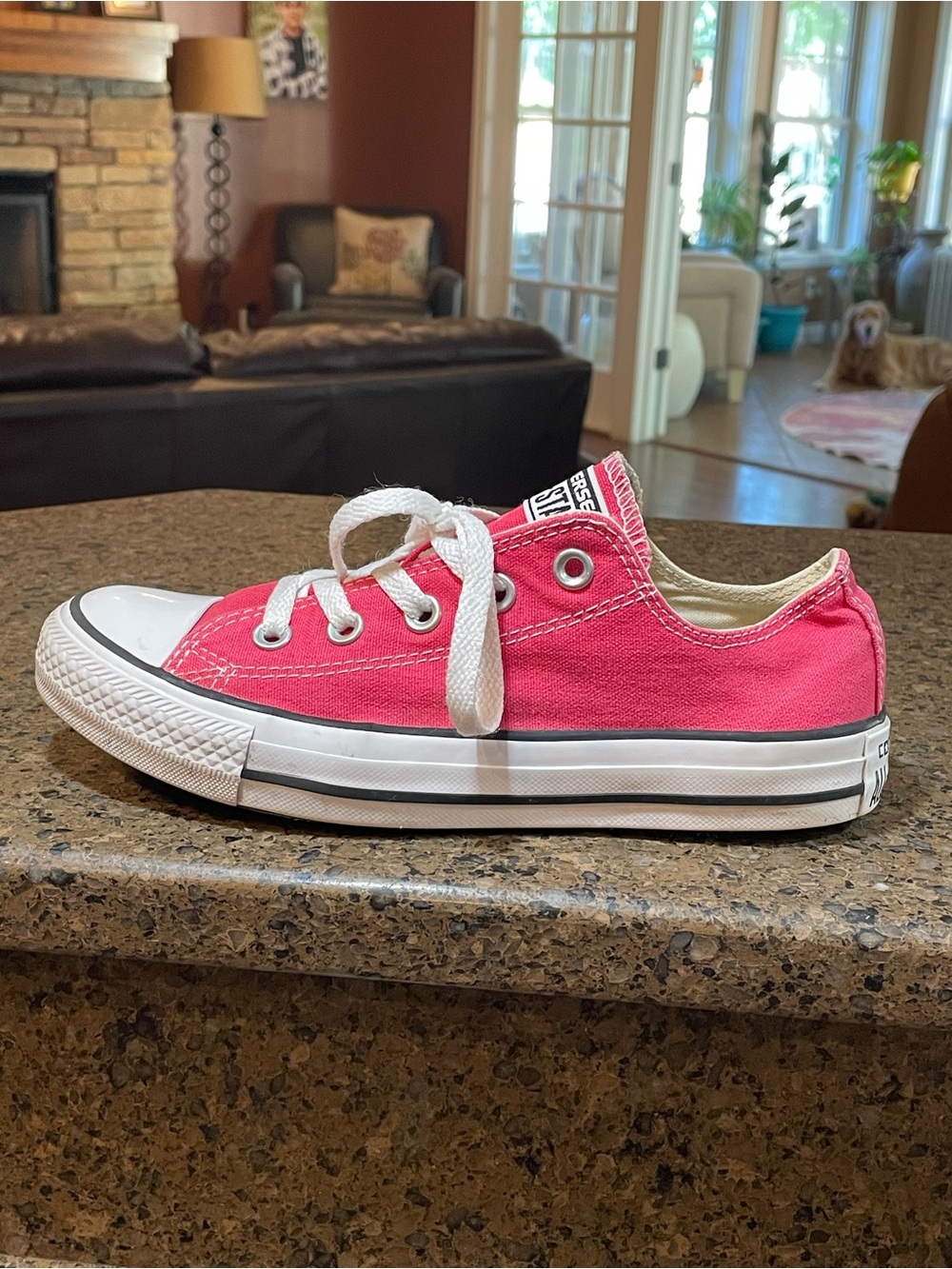 Converse Chuck Taylor All Star Low Top Ox Raspberry Jam Womens Size 6 Great Cond - Picture 4 of 9